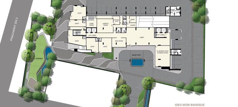 Master Plan of ไอดีโอ โมบิ บางซื่อ แกรนด์ อินเตอร์เชนจ์ - Photo 1