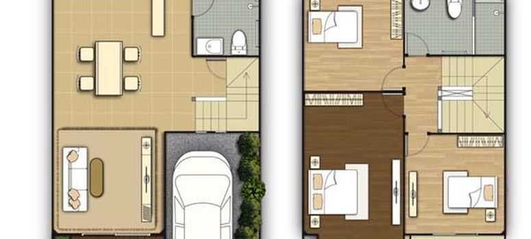 Master Plan of พฤกษาวิลล์ เพชรเกษม 81 - Photo 1