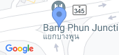 地图概览 of Pine Condo Rangsit Station