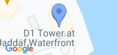 عرض الخريطة of D1 Tower