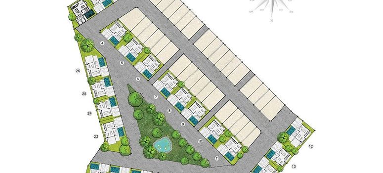 Master Plan of Zensiri Midtown Villas - Photo 1