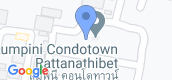 地图概览 of Lumpini Condo Town Rattanathibet