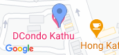 Karte ansehen of D Condo Kathu