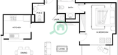 Unit Floor Plans of The Residences 8