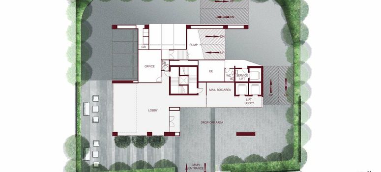 Master Plan of เดอะ โมนูเมนต์ สนามเป้า - Photo 1