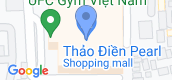 Map View of Thao Dien Pearl