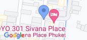 地图概览 of Sivana Place Phuket