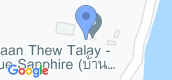 地图概览 of Baan Thew Talay Blue Sapphire