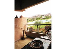 2 Schlafzimmer Appartement zu vermieten im Très bel appartement à louer bien meublé joliment décoré, 2 chambres,salon, terrasse situé dans le domaine golfique Prestigia à 5MN du centre de Marra, Na Menara Gueliz, Marrakech, Marrakech Tensift Al Haouz