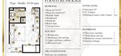 Unit Floor Plans of The Empire Tower Pattaya