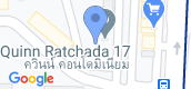 Map View of Quinn Condo Ratchada