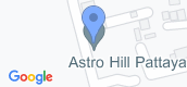 Karte ansehen of Astro Hill Pattaya