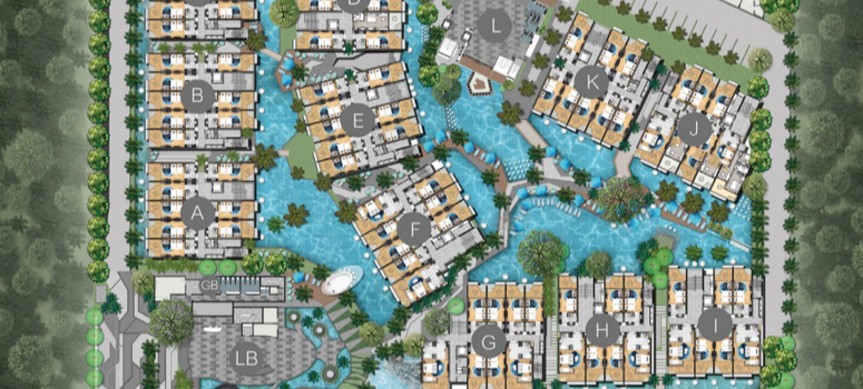 Master Plan of Wyndham Grand Naiharn Beach Phuket - Photo 1