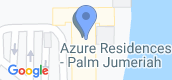 Vista del mapa of Azure Residence Dubai Silicon Oasis