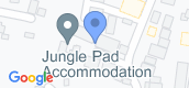 地图概览 of Jungle Pad Accommodation