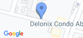 Map View of Delonix Condo Abac - Bangna