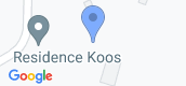Karte ansehen of Residence Koos