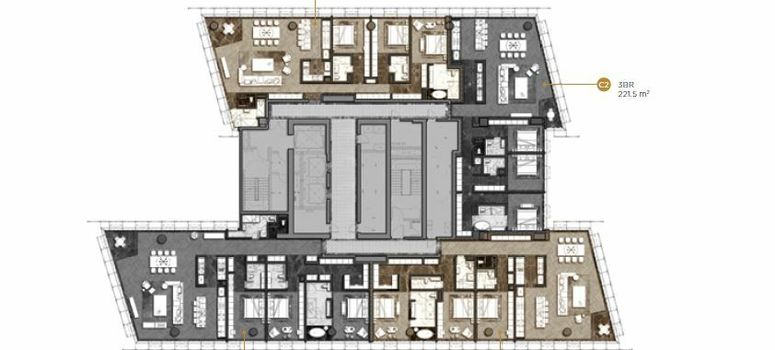 Master Plan of The Vertex Private Residence - Photo 3