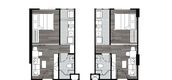 Unit Floor Plans of B - Loft Lite Sukhumvit 107