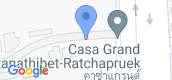 Просмотр карты of Casa Grand Rattanathibet-Ratchapruek