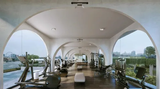 Fotos 1 of the Communal Gym at Chapter Charoennakorn-Riverside