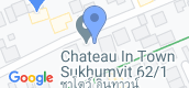 地图概览 of Chateau In Town Sukhumvit 62/1
