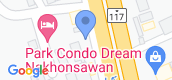 地图概览 of Park Condo Dream Nakhon Sawan