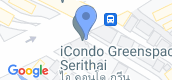 地图概览 of iCondo Serithai Green Space