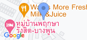 Map View of Baan Pruksa 111 Rangsit-Bangpoon 2