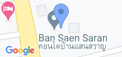 地图概览 of Baan Sansaran Condo