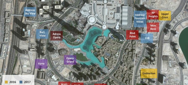 Master Plan of The Address Dubai Mall - Photo 1