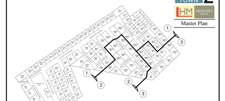 Master Plan of ลา วัลเล่ วิลเลจ ทาวน์ 2 - Photo 2