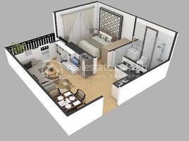 1 Bedroom Apartment for sale at Residence L Boeung Tompun: Type E Unit 1 Bedroom for Sale, Boeng Tumpun