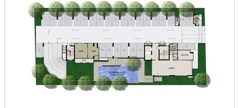 Master Plan of ซิลค์ พหลโยธิน 9 - Photo 1