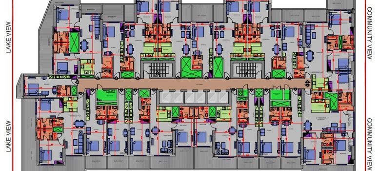 Master Plan of Elite Downtown Residence - Photo 1