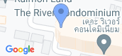 地图概览 of Somerset Riverside Bangkok