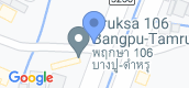 地图概览 of Pruksa 106 Bangpu-Tamru