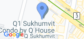 Просмотр карты of Q1 Sukhumvit