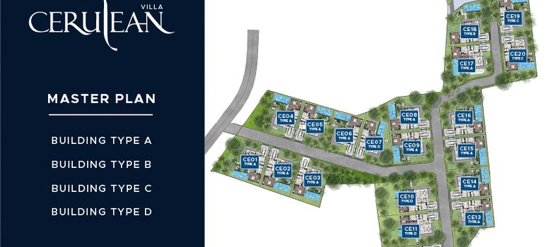 Master Plan of วิลล่า เซรูเลียน ภูเก็ต - Photo 1