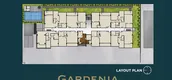 总平面图 of Gardenia Pattaya