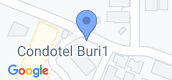 Map View of Condotel Buri 1