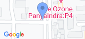 Map View of The Ozone Panya Indra