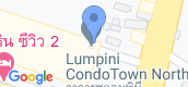 地图概览 of Lumpini Condo Town North Pattaya-Sukhumvit