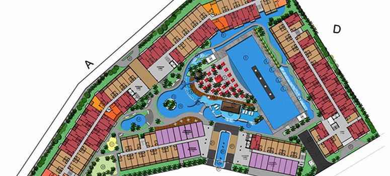 Master Plan of ลากูน่า บีช รีสอร์ท 2 - Photo 1