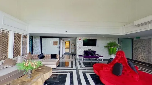 Vista en 3D of the Reception / Lobby Area at Venetian Signature Condo Resort Pattaya