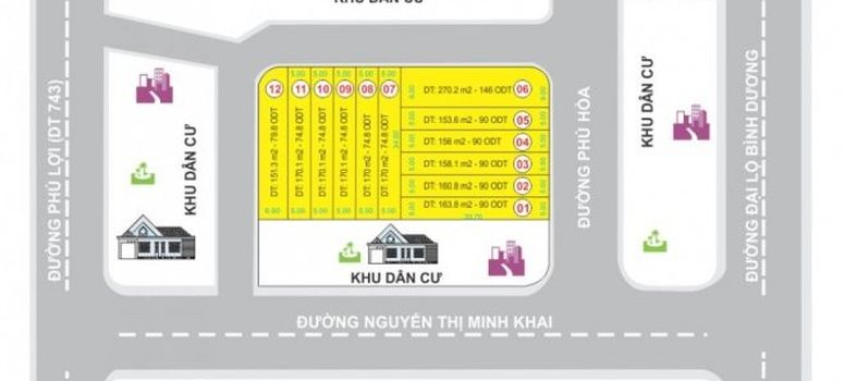 Master Plan of Khu dân cư Phú Hòa - Photo 1