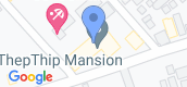 地图概览 of Thepthip Mansion Condominium 