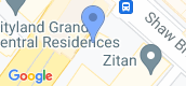 Map View of Grand Central Residences Tower I
