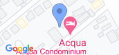 地图概览 of Acqua Condo