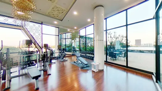 3D视图 of the Communal Gym at Supalai Monte 2